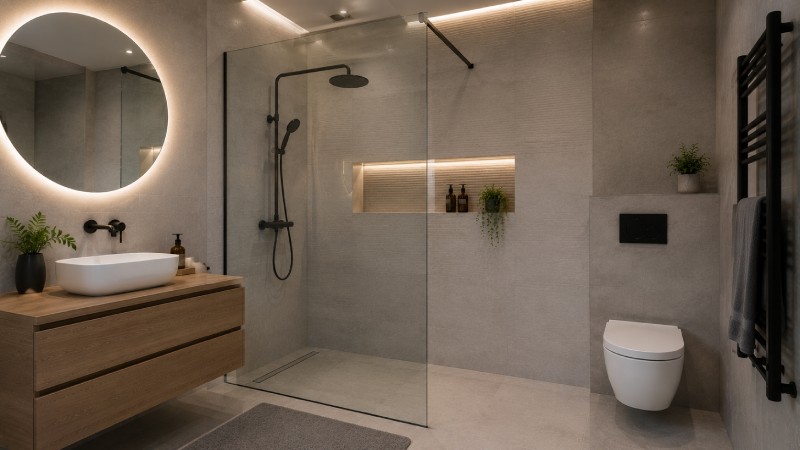 Tuš kabine po meri daju uredniji i moderniji izgled kupatila